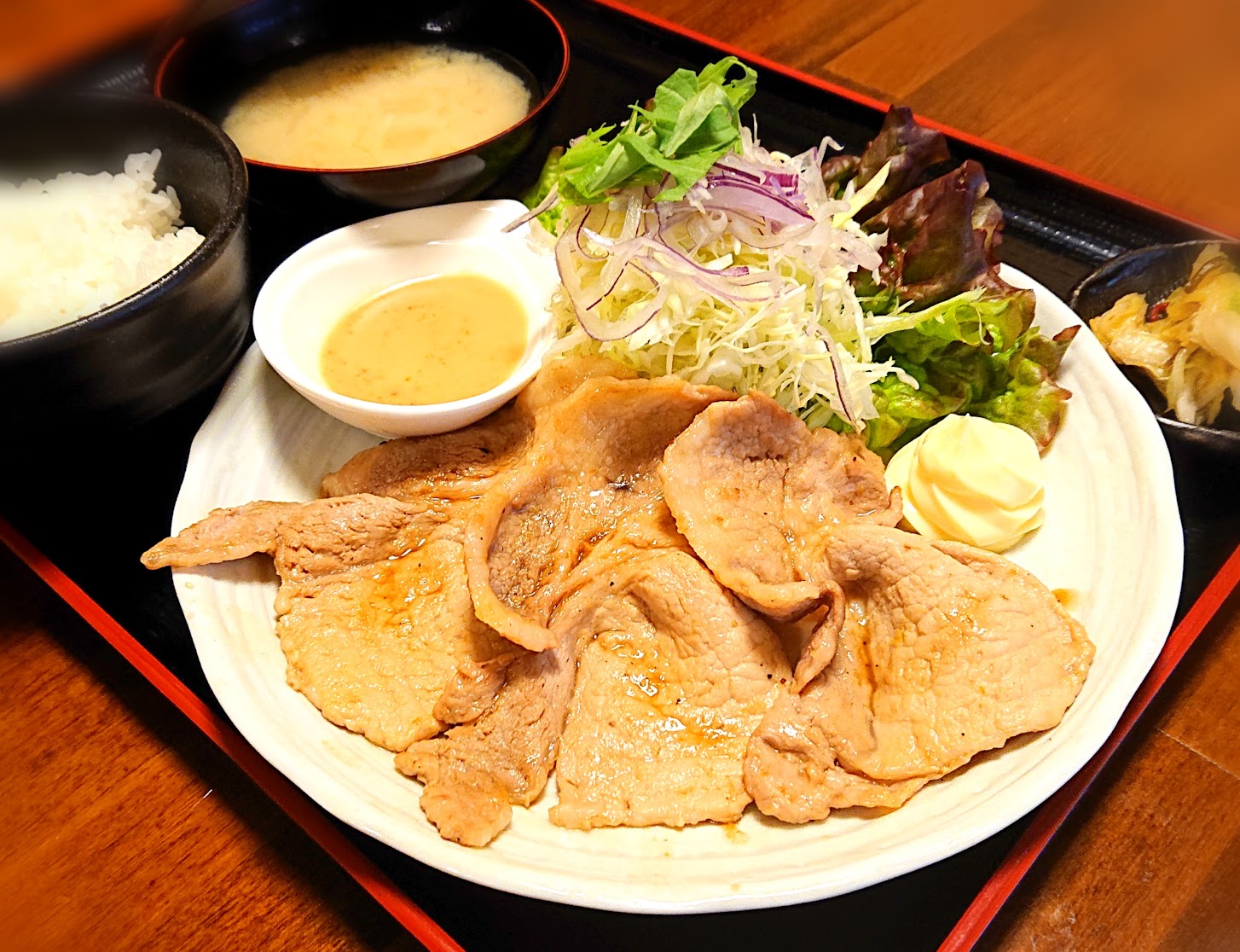 豚しょうが焼定食