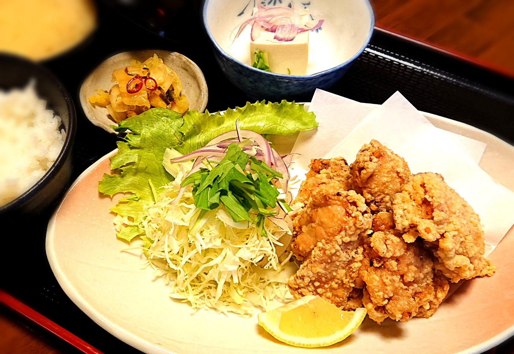 唐揚ランチ
